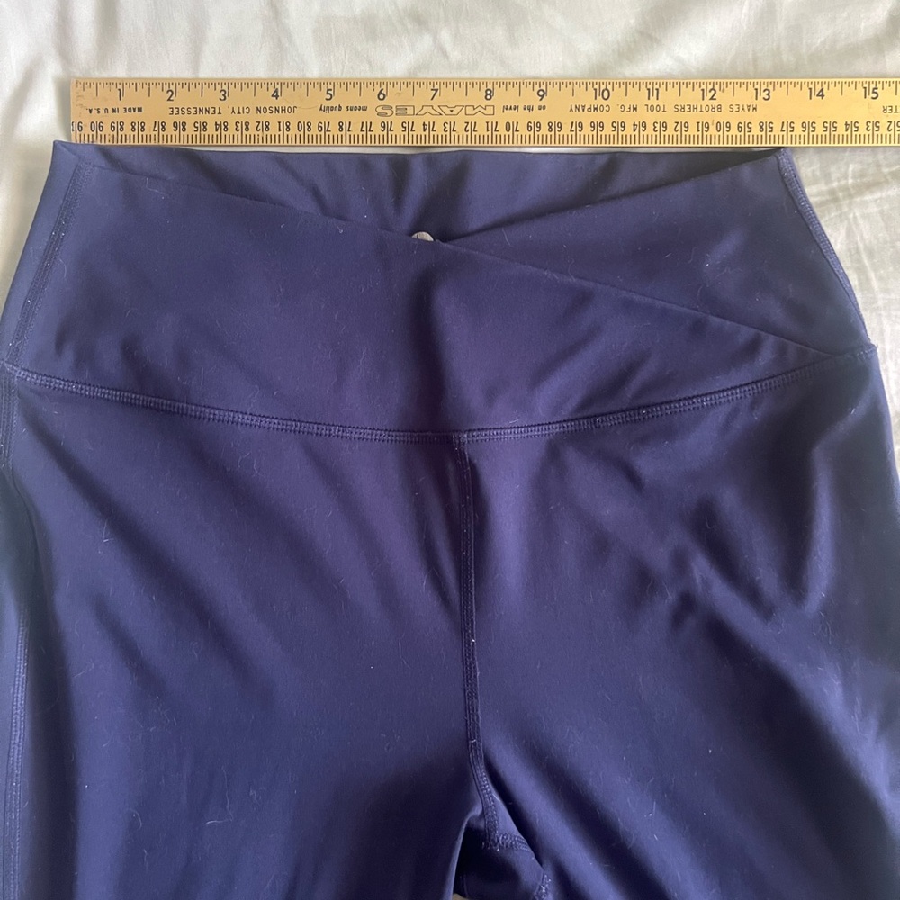Navy Flared XL Leggings - Picture 6 of 9